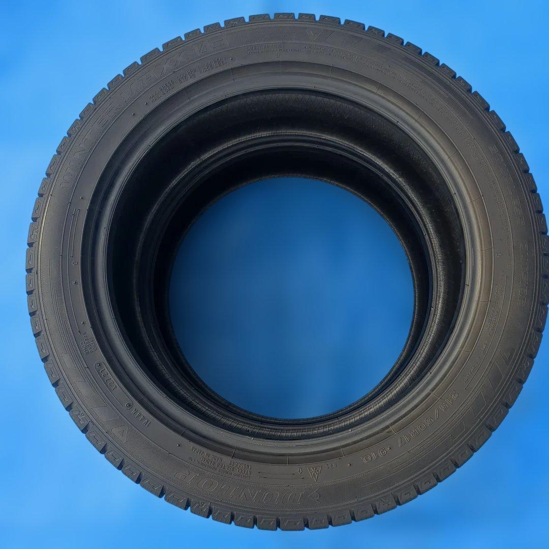 215/50R17 ダンロップWM03 溝高 2本 送料込み