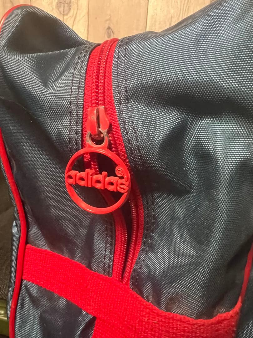 【希少】　adidas 80s ヴィンテージ　スクールバッグ　ボストンバック