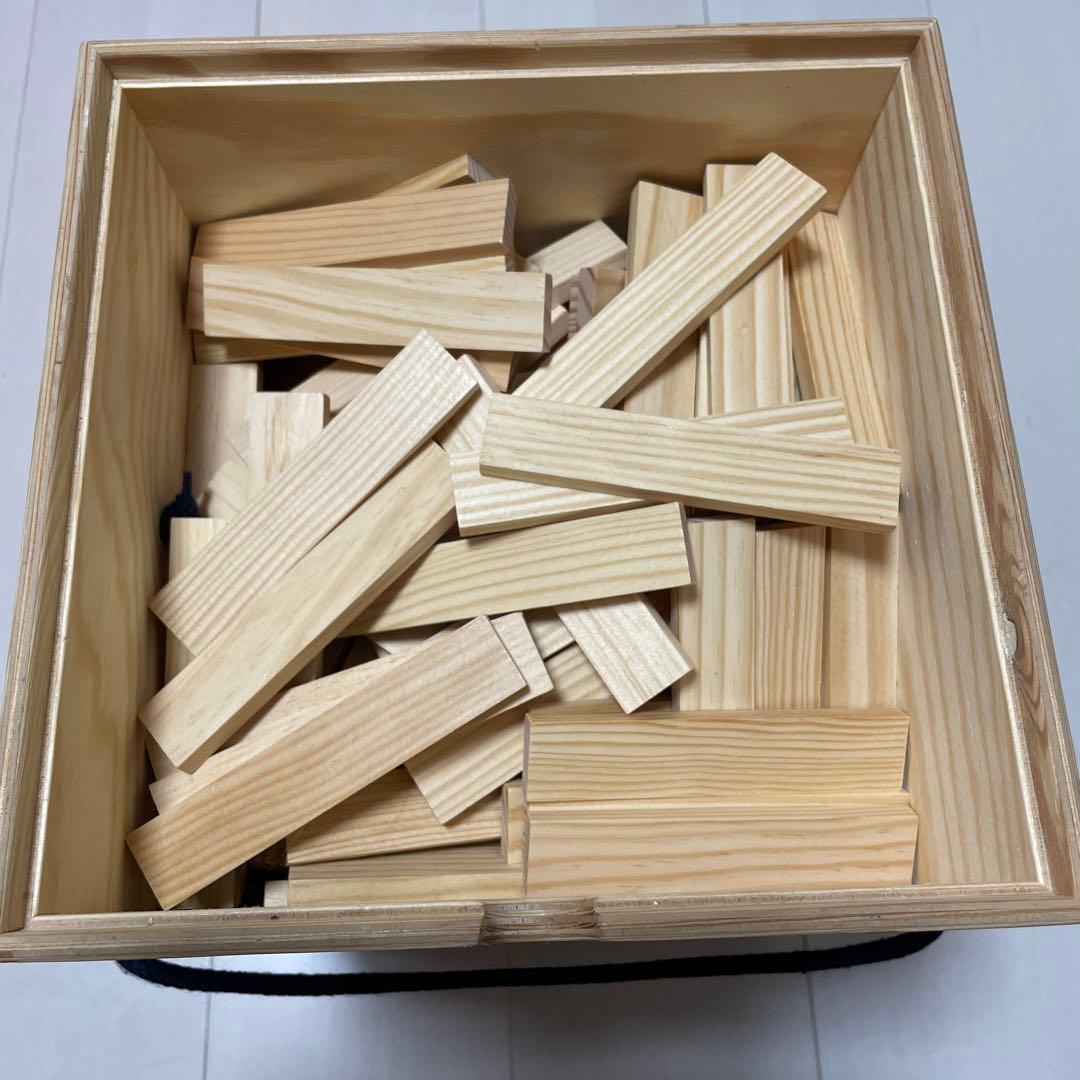 KAPLA 木製ブロック 280ピース　ブルー