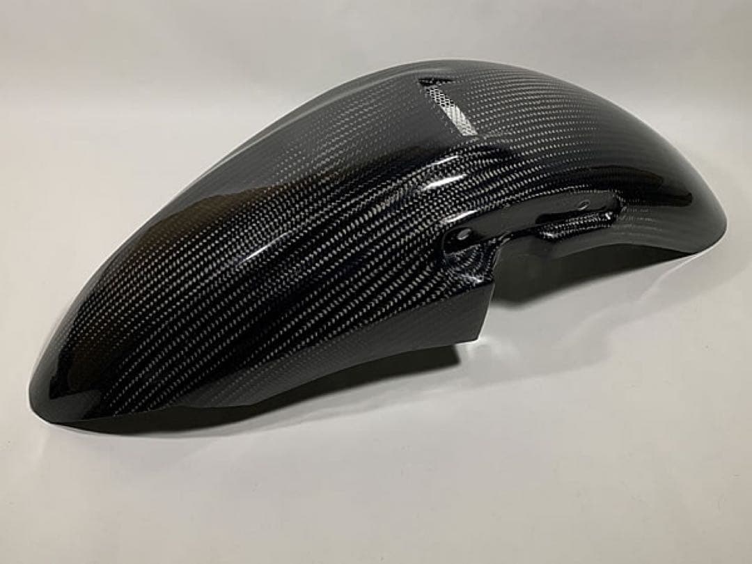 ☆CB400SF Revo(NC42.NC39)用綾織カーボンフロントフェンダー