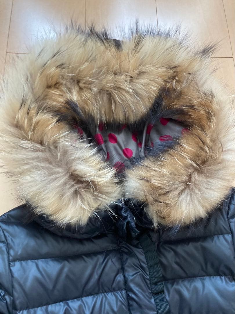 極美品！ランバンLANVINファー付きロングダウンジャケットS