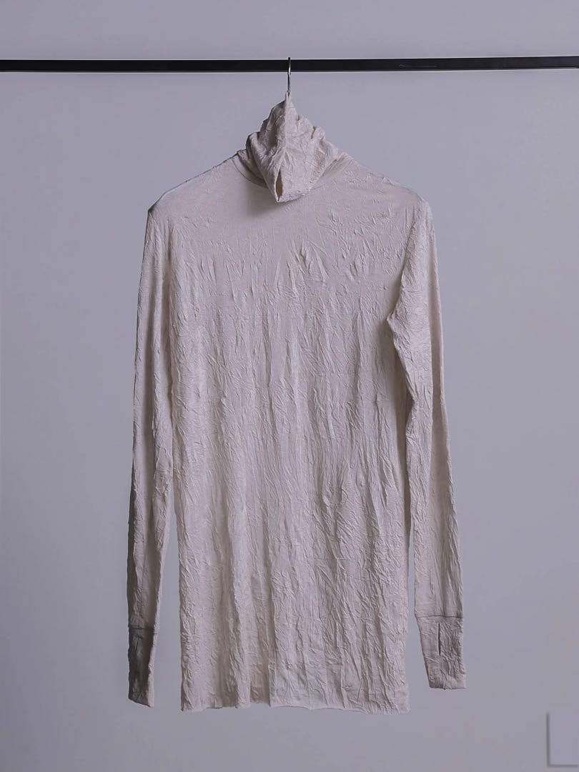 トップス PRY Craft Fabric Layered Turtle-neck 2