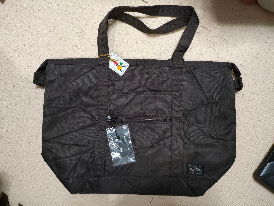 PORTER RIDE 吉田かばん 近江ちぢみ トートバッグ