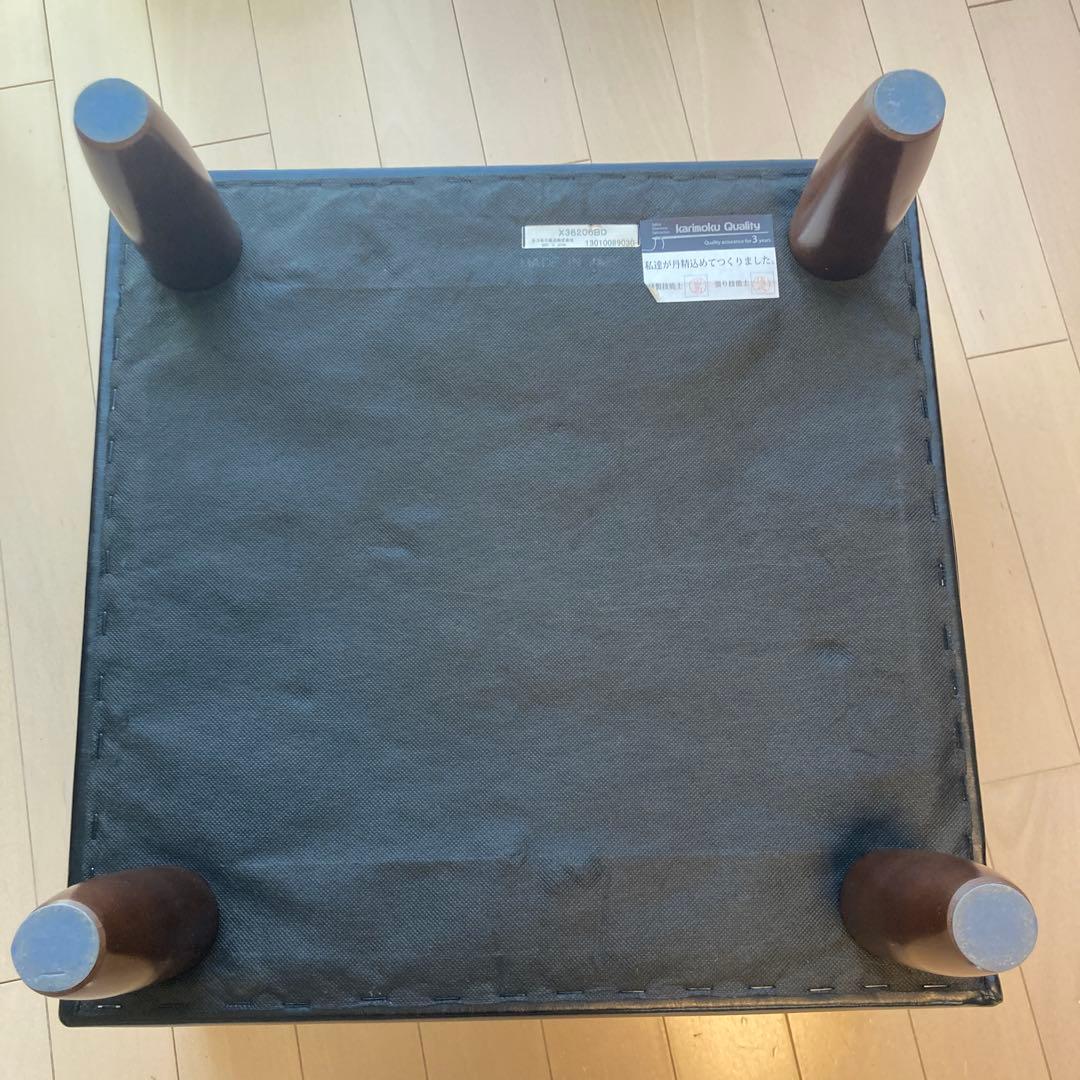 SOUTH DENIM SOFA カリモク60 オットマン　2個セット