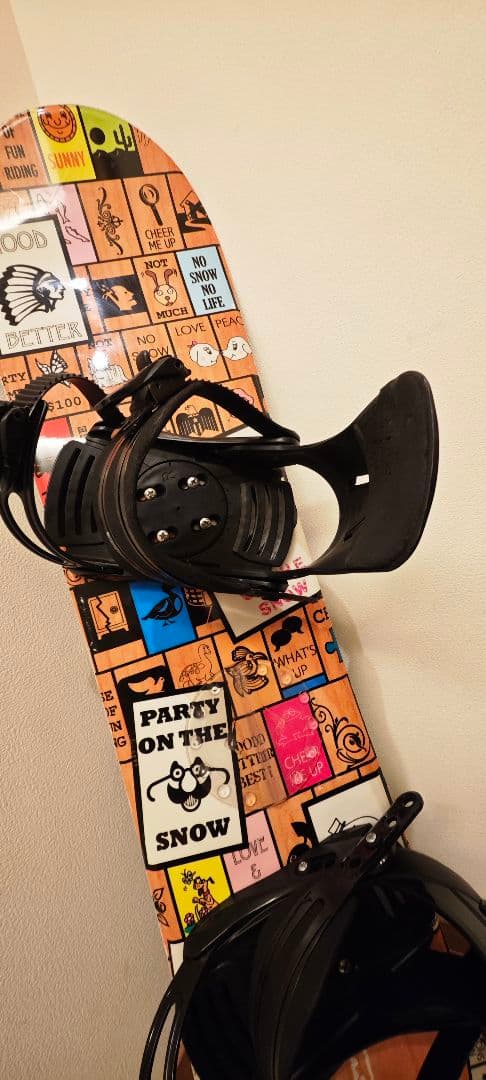 スノーボード SLQ 120cmビンディング セット