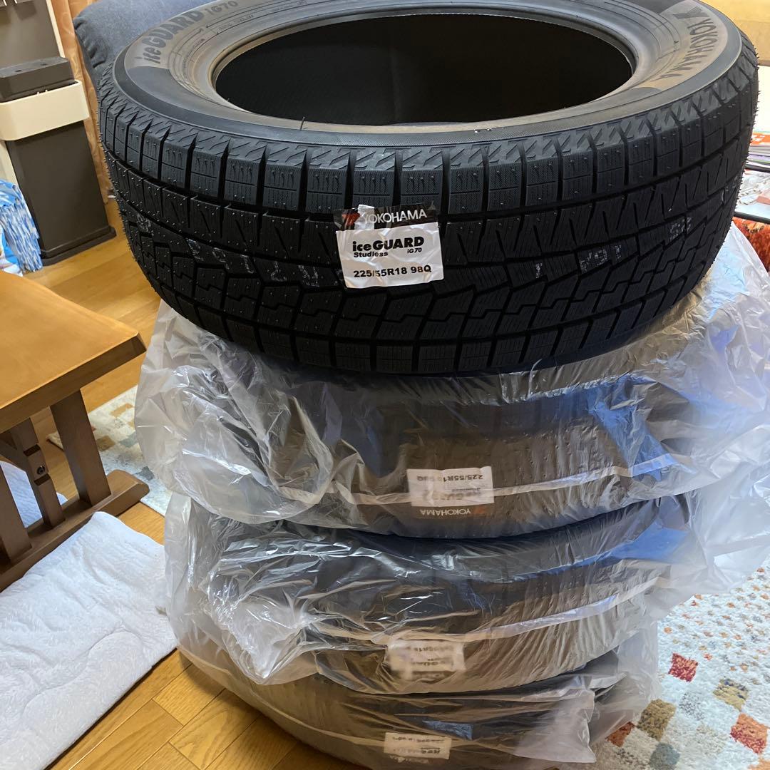 YOKOHAMA iceGUARD 225/55R18 スタッドレス4本
