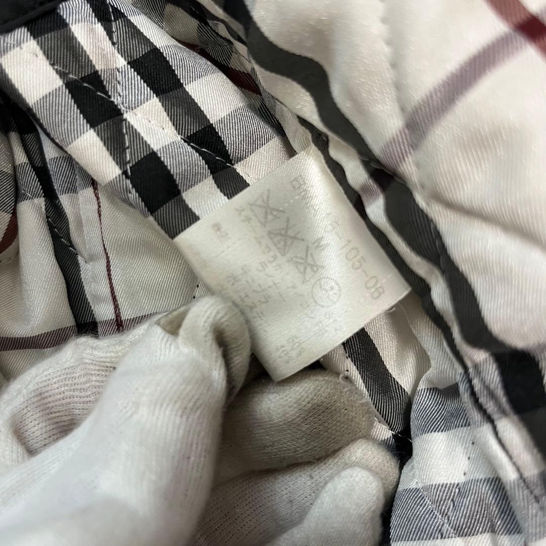 美品　バーバリーブラックレーベル　トレンチコート　ライナー付き　キルティング