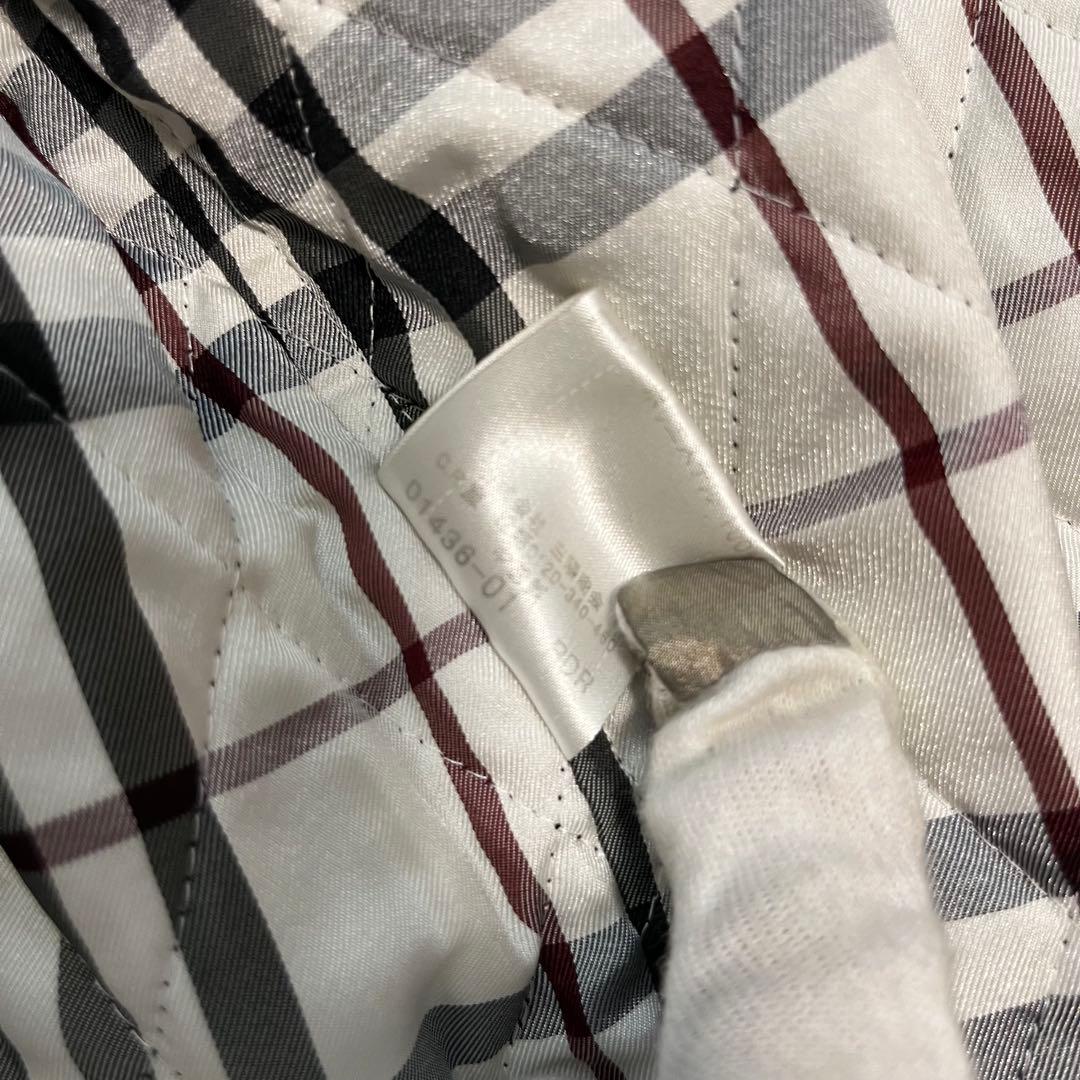 美品　バーバリーブラックレーベル　トレンチコート　ライナー付き　キルティング