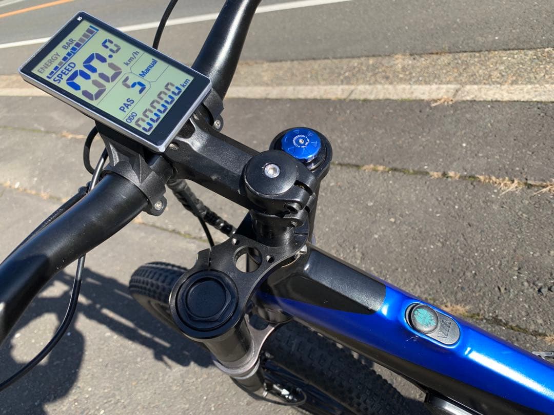 【 動作確認済】送料無料ディスク式MTB電動自転車新しいバッテリー48V12Ah