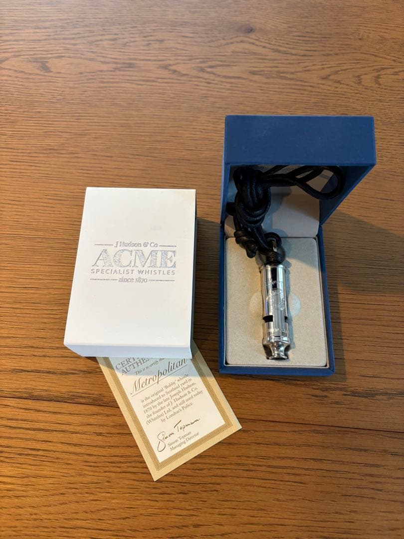 ACME WHISTLES x PORTER WHISTLE 笛 シルバー