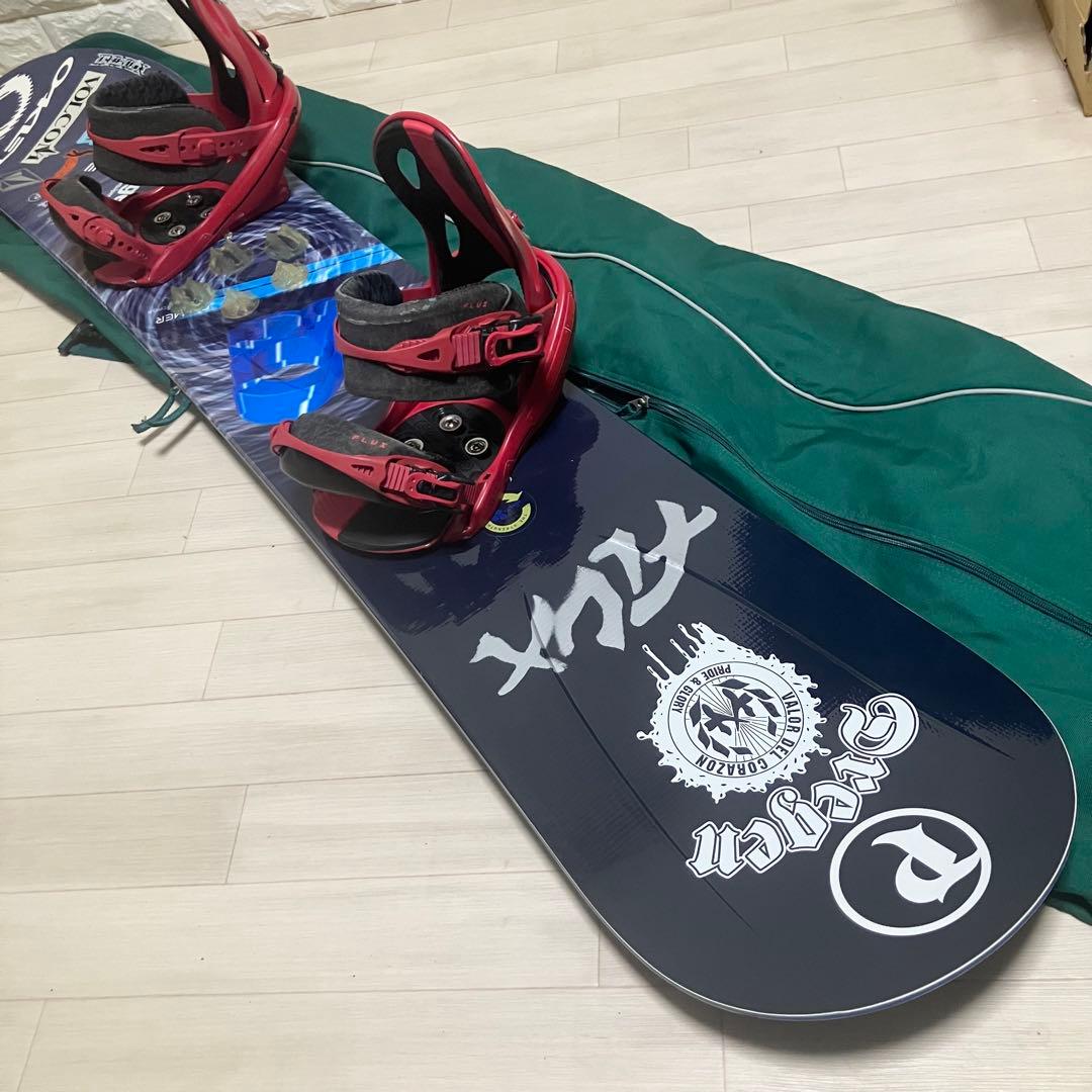 FLUX PALMERフラックススノーボードセット161cmバインディングM/L