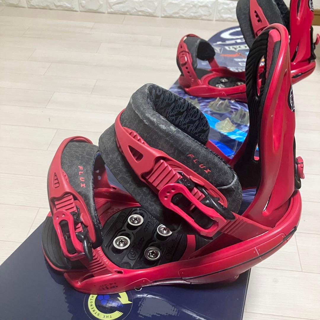 FLUX PALMERフラックススノーボードセット161cmバインディングM/L