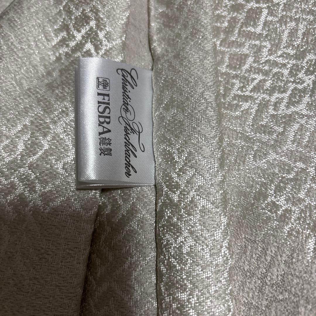 FISBA スイス製　高級生地オーダーメイド　カーテン　両開き　①