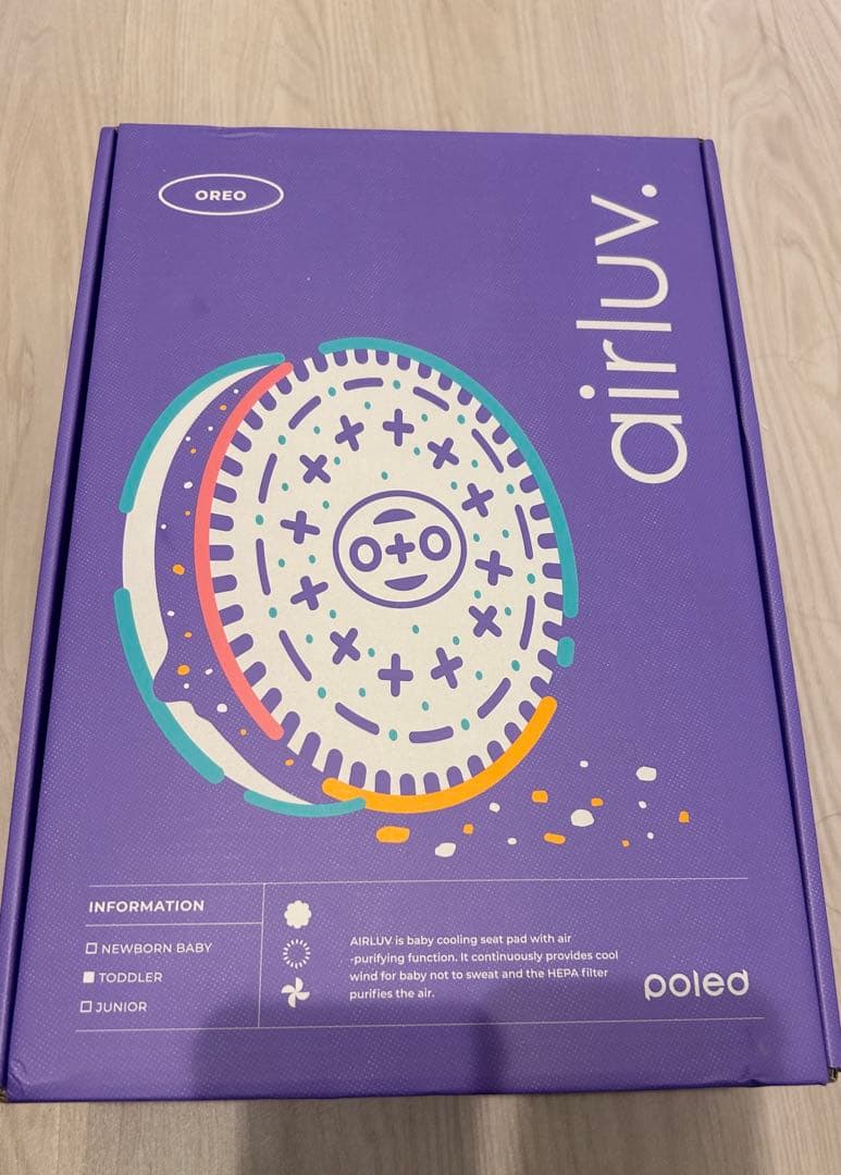 poled airluv エアラブ4 オレオ　oreo アーモンドクリーム