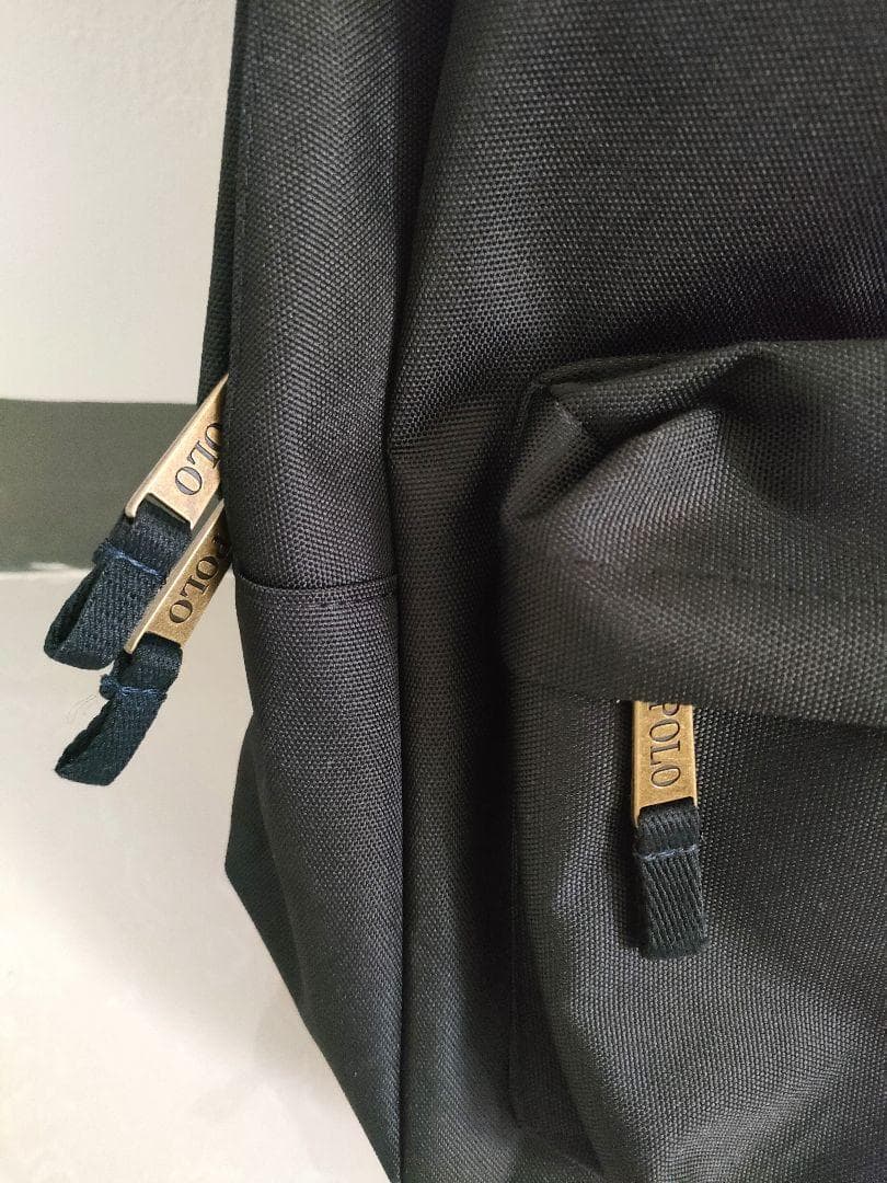 【新品】ポロラルフローレン バックパック リュックサック 黒　ユニセックス