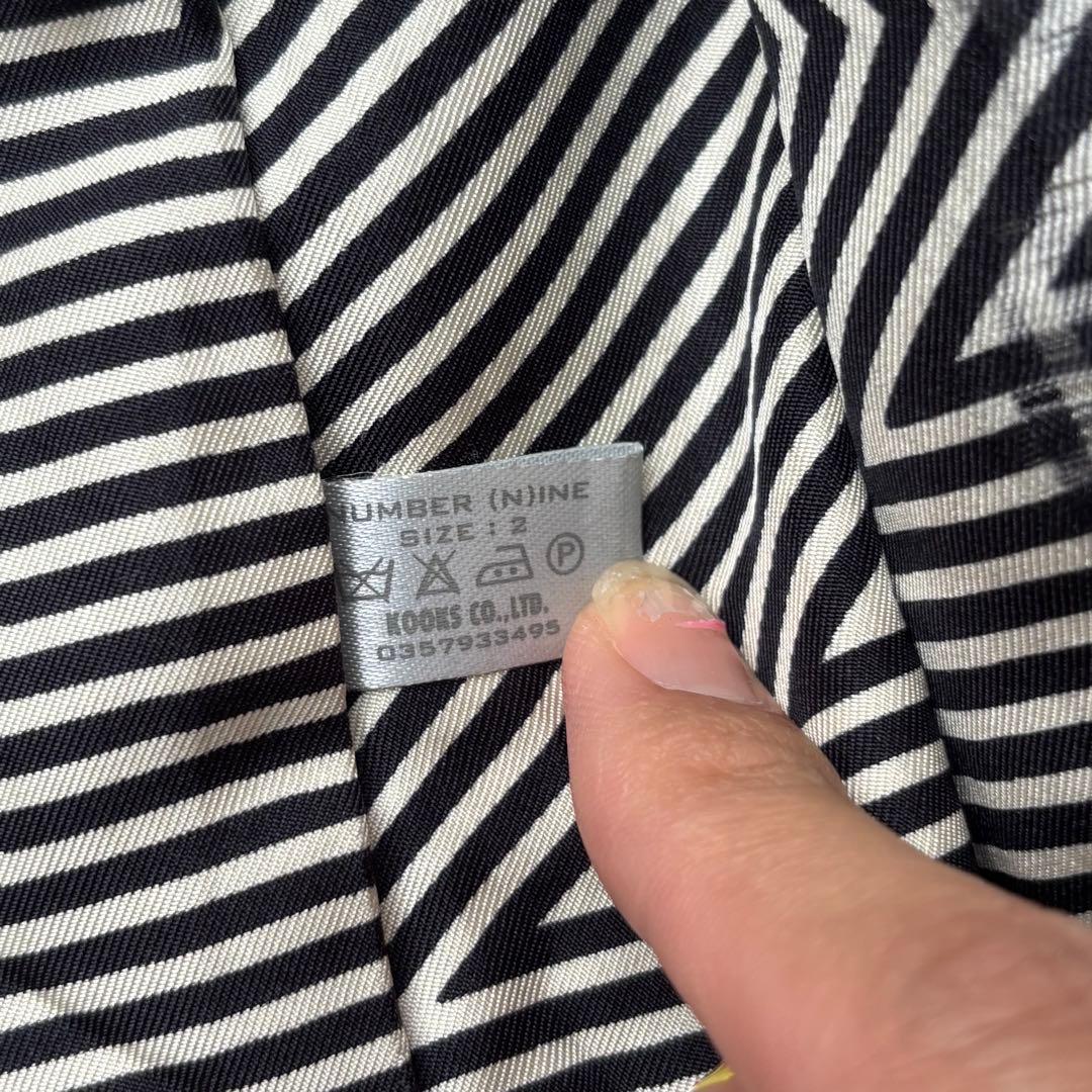 Number nine 01aw スタンダー期 トレンチコート