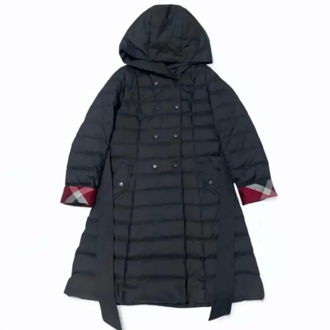 ぽちこ様CRESTBRIDGE ベルテッド ダウン Aライン ロングコート 38