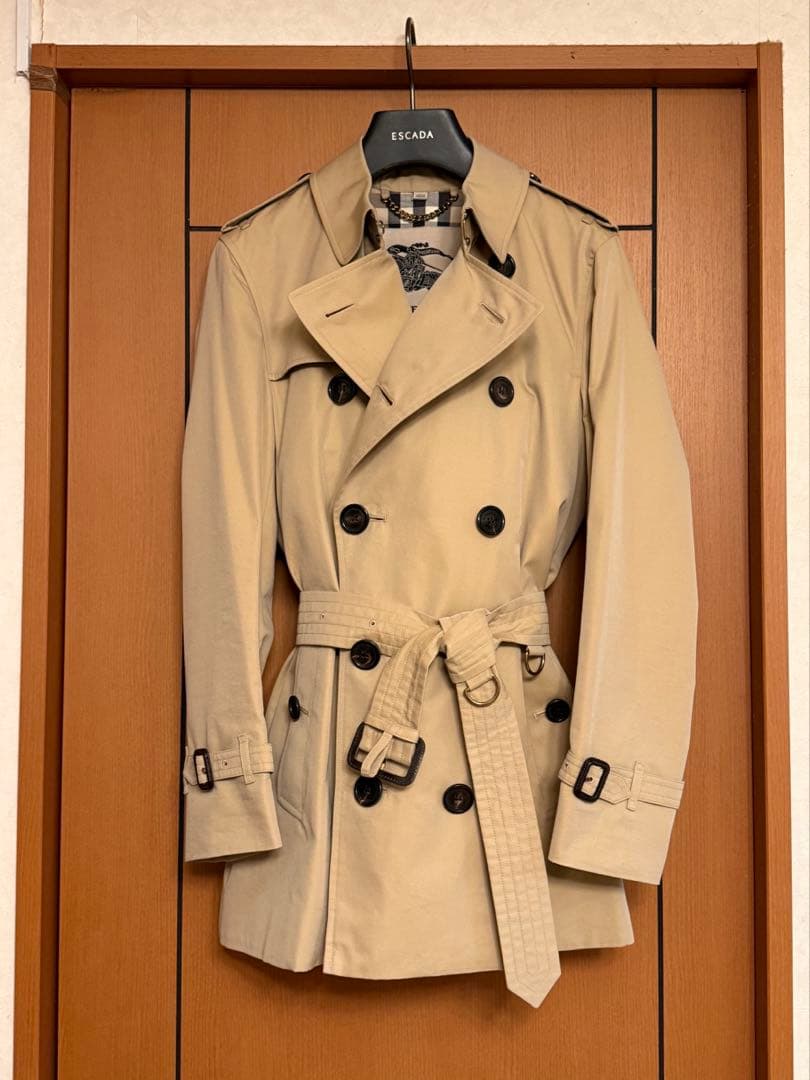 バーバリー トレンチコート サンドリンガム 44 ベージュ