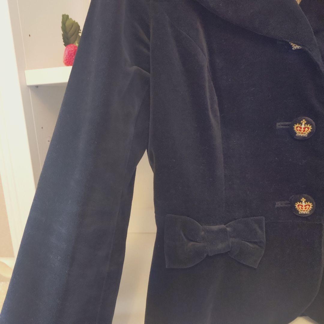 エミリーテンプルキュート ️♡ 別珍ジャケット 黒