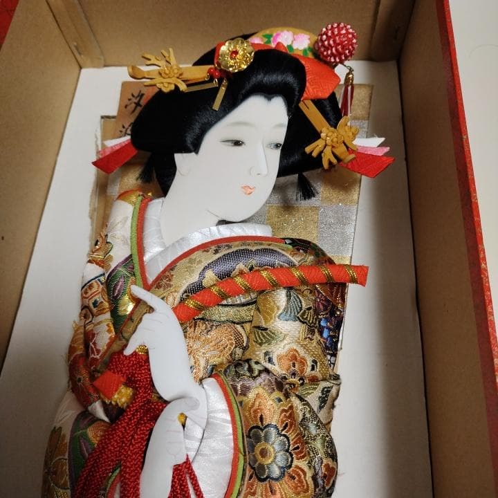 新品未使用品 人形の久月 羽子板15号