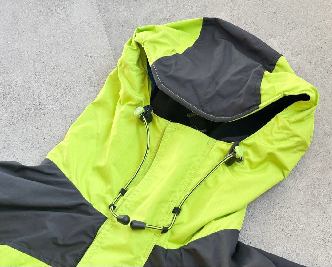 90s Nike ACG ライムグリーン蛍光色アウターＬプルオーバータイプ