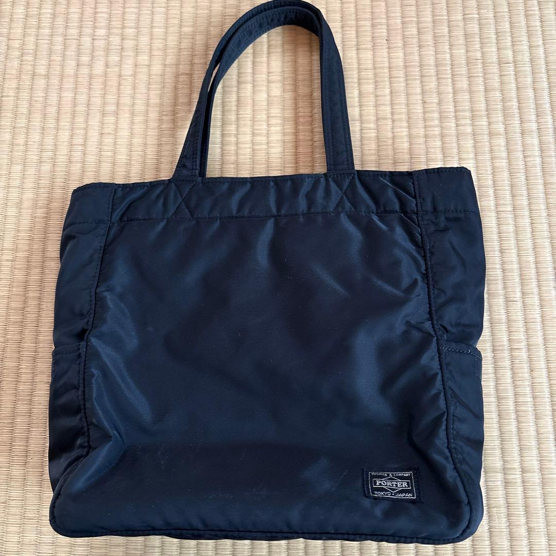 PORTER ナイロン ブラック トートバッグ
