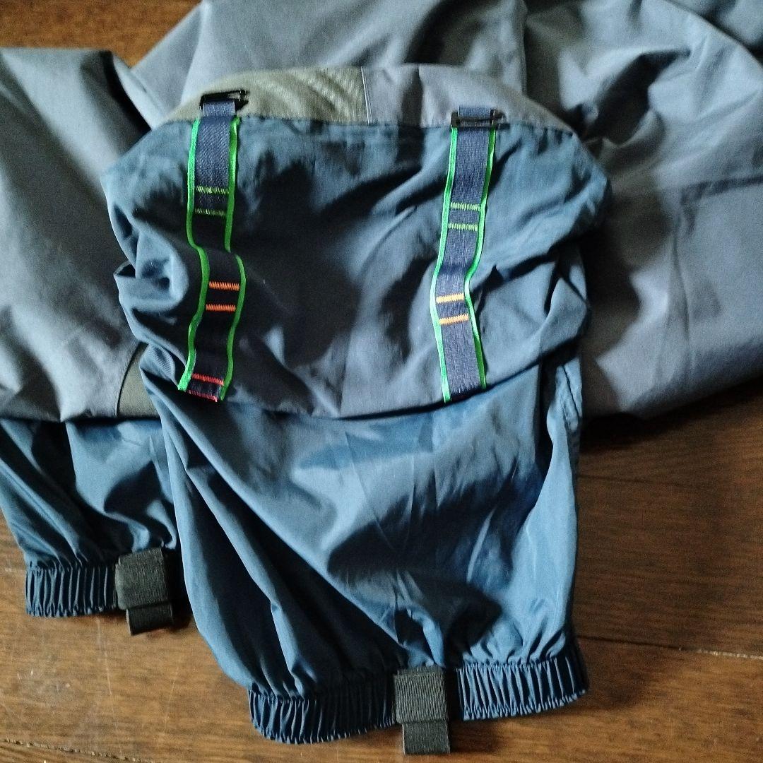 mont-bell 子ども用スキーウェア ネイビー/ライム