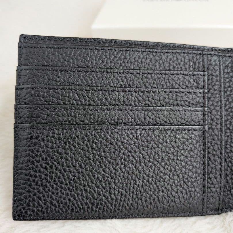 未使用箱付 EMPORIO ARMANI エンポリオアルマーニ 二つ折り財布
