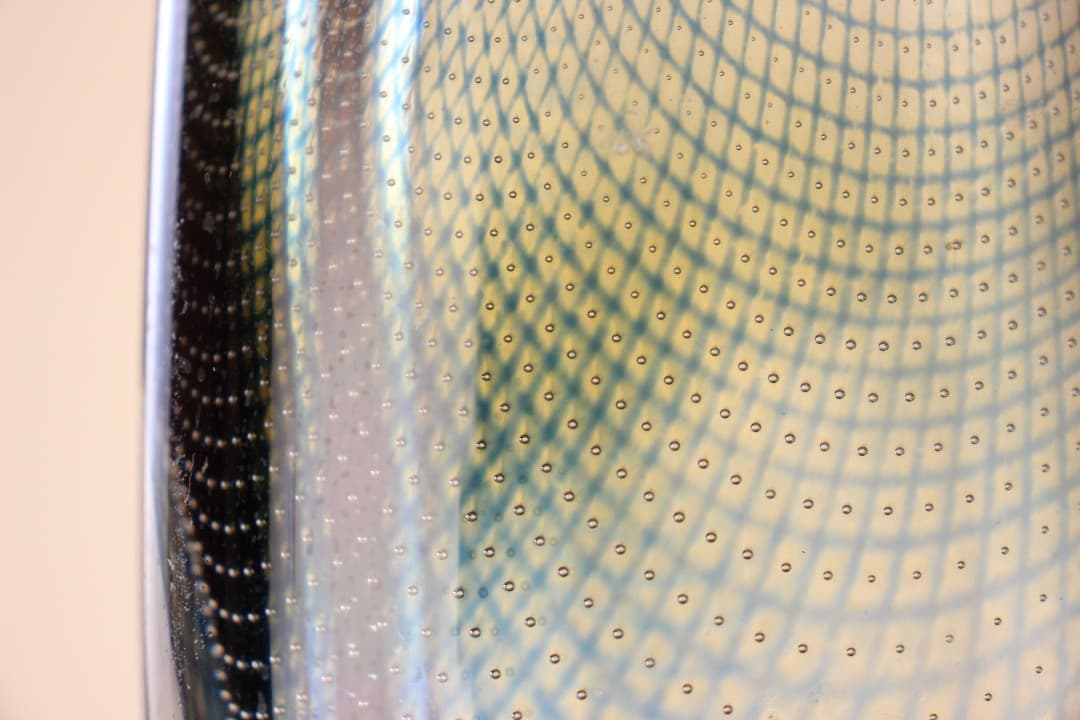 スウェーデン　オレフォス　クラーカ　ガラス　花瓶　フラワーベース