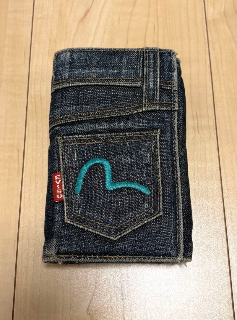 evisuジーンズ　財布　大カモメ　桃太郎 児島　アメカジ　エヴィス