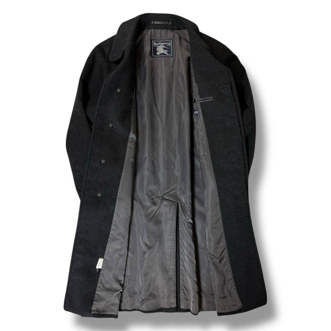 【美品】BURBERRY カシミヤ ロング コート ヴィンテージ Mサイズ