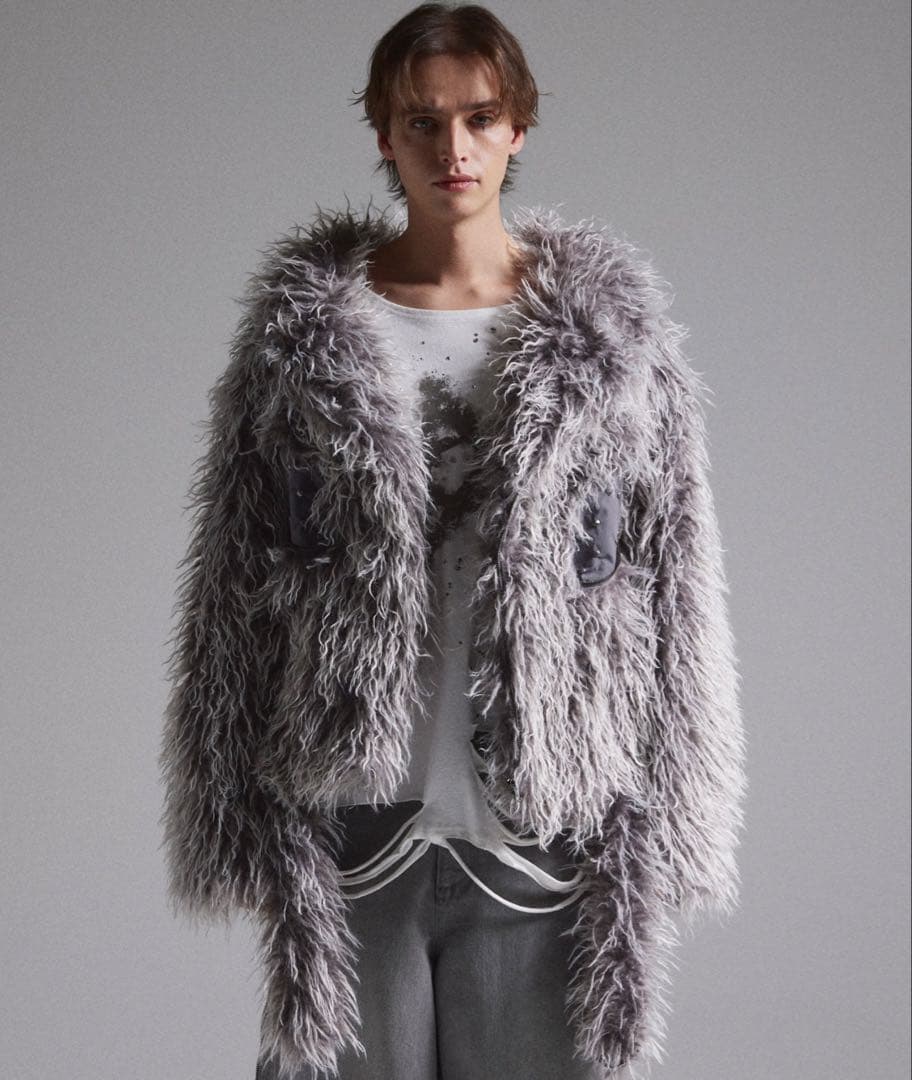 【grancy】ファーボアライダース M