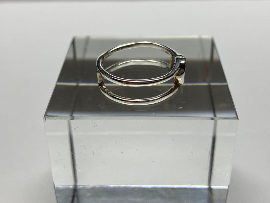 GUCCI インターロッキング シルバーリング サイズ13