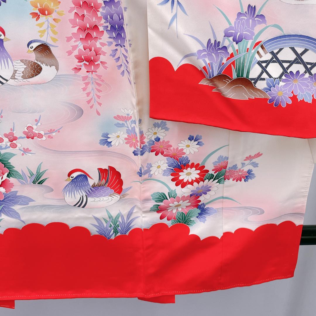 ★4022★ 子供着物 一つ身 単品 女の子 七五三 3才