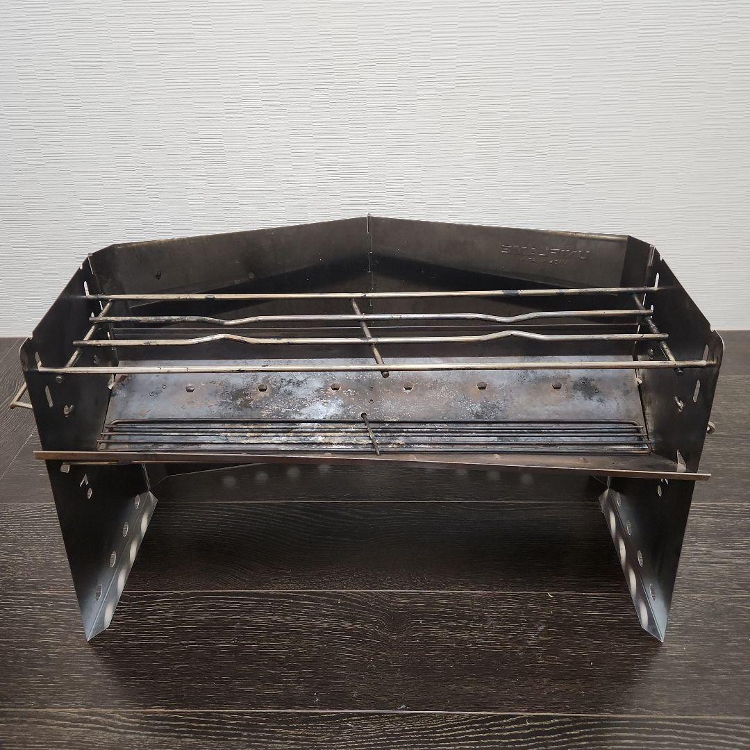 【廃盤品】ユニフレーム 薪グリルラージ 焚き火台