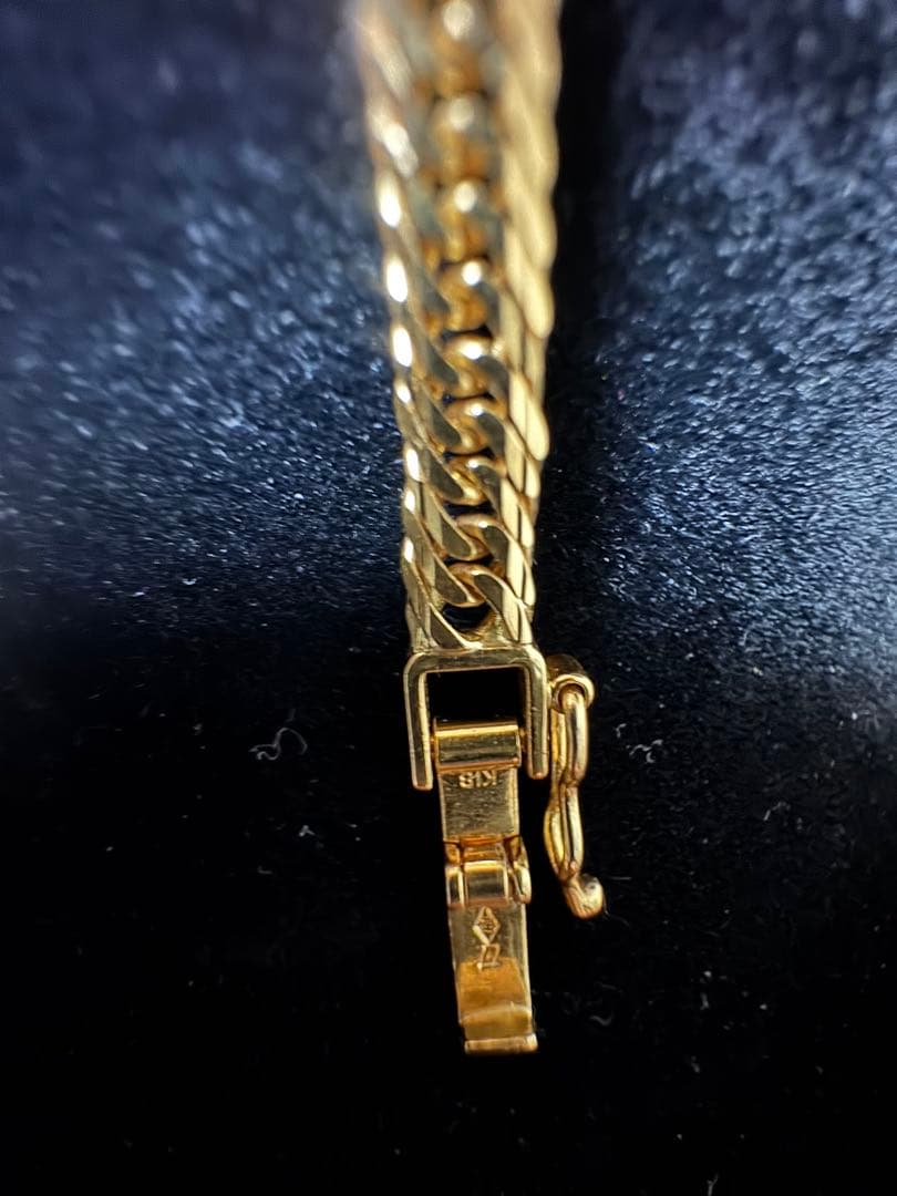 K18 喜平ネックレス 12面トリプル Mカット 20g 50cm 本物保証