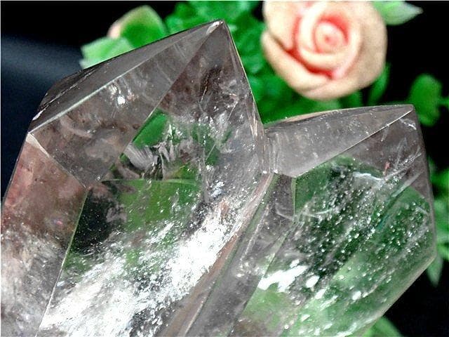 AAA級☆高透明度天然水晶六角柱B80B3/195B02A