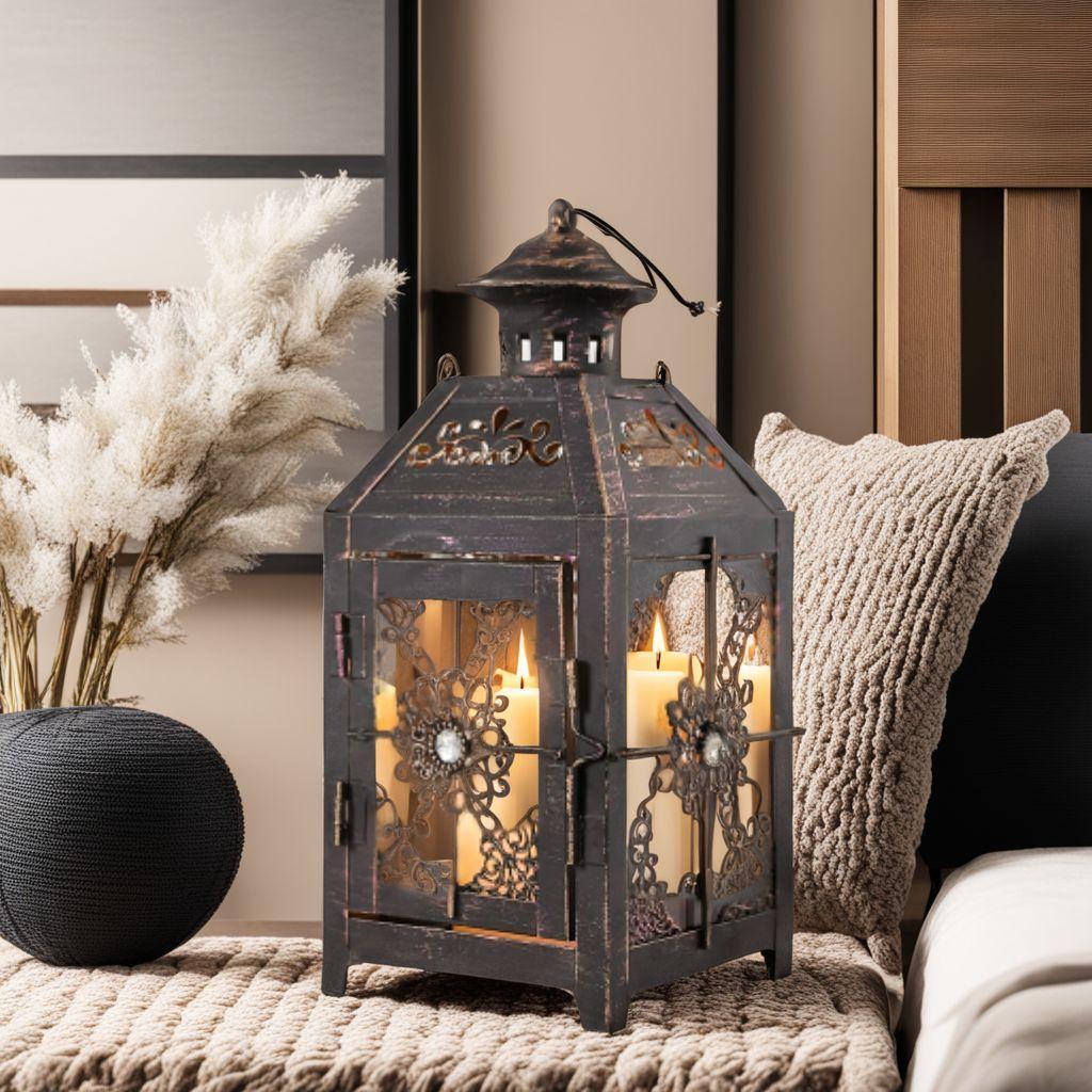 照明 鳥かご ランタン ヴィンテージ キャンドルホルダー