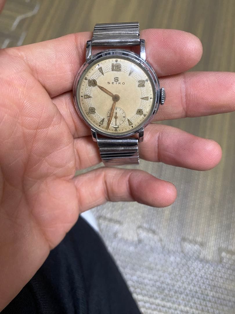 ヴィンテージ時計、金メッキ時計