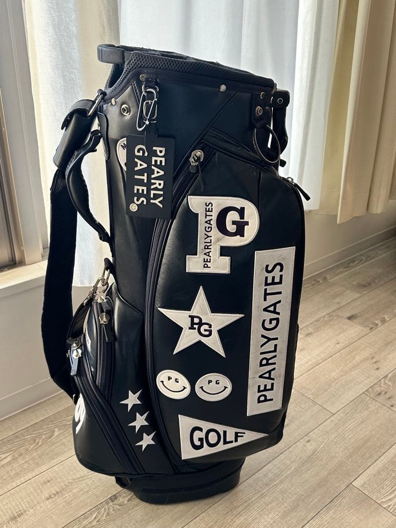 パーリーゲイツ　キャディバック(ネイビー)　LoveGOLF
