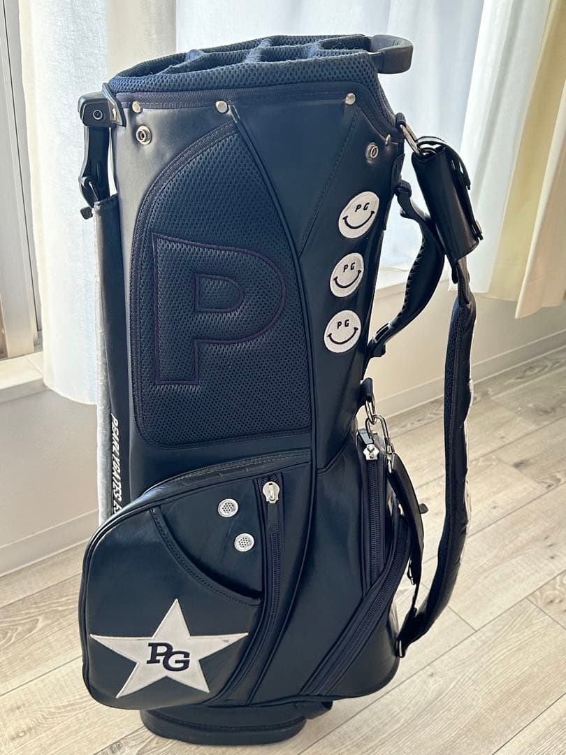 パーリーゲイツ　キャディバック(ネイビー)　LoveGOLF