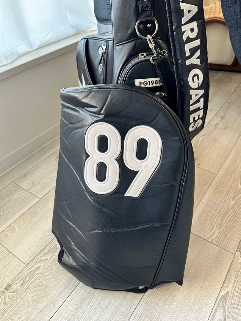 パーリーゲイツ　キャディバック(ネイビー)　LoveGOLF