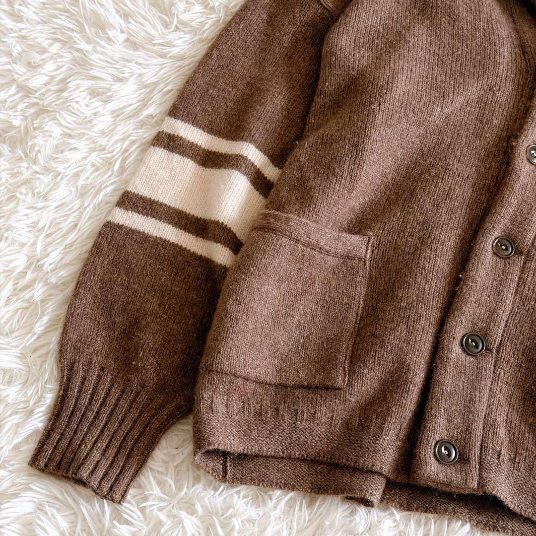 現行タグ✨45R カシミヤ リネン 908 ニットカーディガン ショールカラー