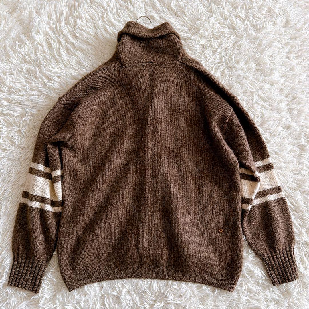 現行タグ✨45R カシミヤ リネン 908 ニットカーディガン ショールカラー