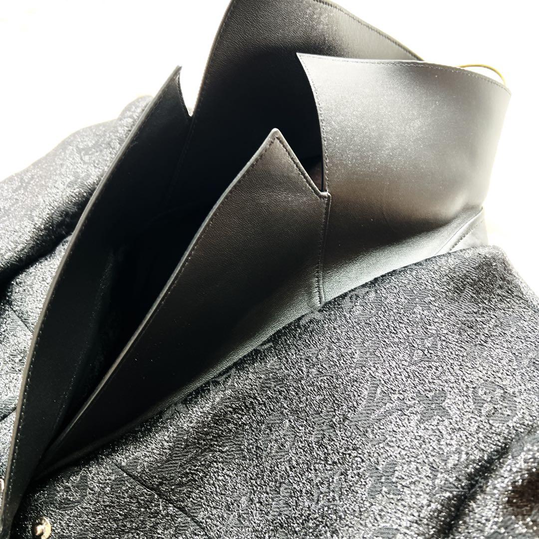 美品　LOUISVUITTON ヴィトン モノグラム　 レザー　刺繍　コート