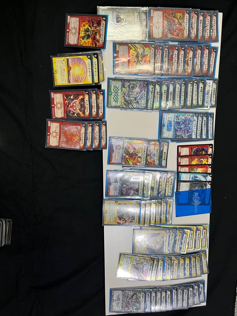 k*i様 まとめ売りデュエルマスターズカード キラカードはスリーブ入・ボックス、