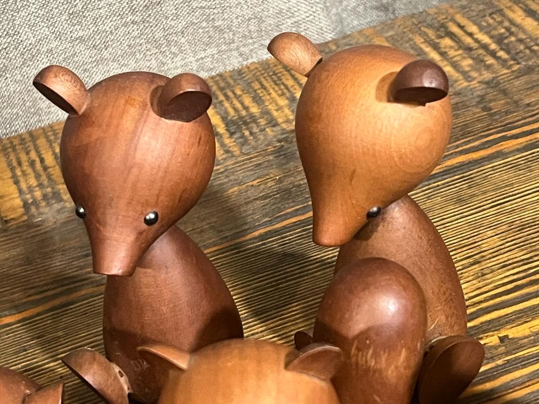 ロイヤルペット　千趣会　18体　北欧風　木製人形