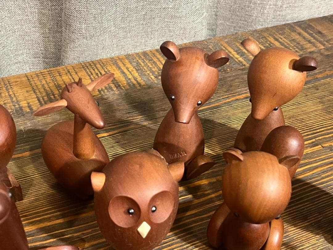 ロイヤルペット　千趣会　18体　北欧風　木製人形