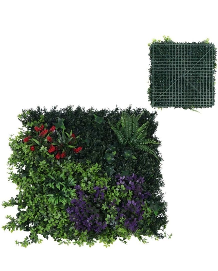 ウォールグリーン 壁掛け4枚セット 50×50cm