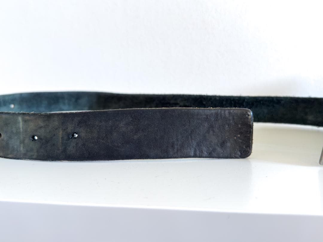 ISAMU KATAYAMA BACKLASH バックルレザーベルト